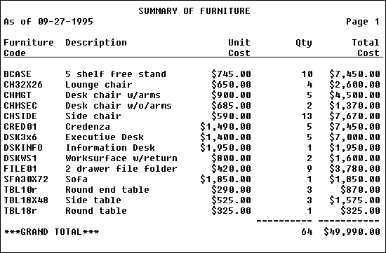 Drawbase/DecisionBase Report!